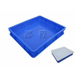 X286塑料周轉(zhuǎn)箱（箱蓋可選，可帶眼）